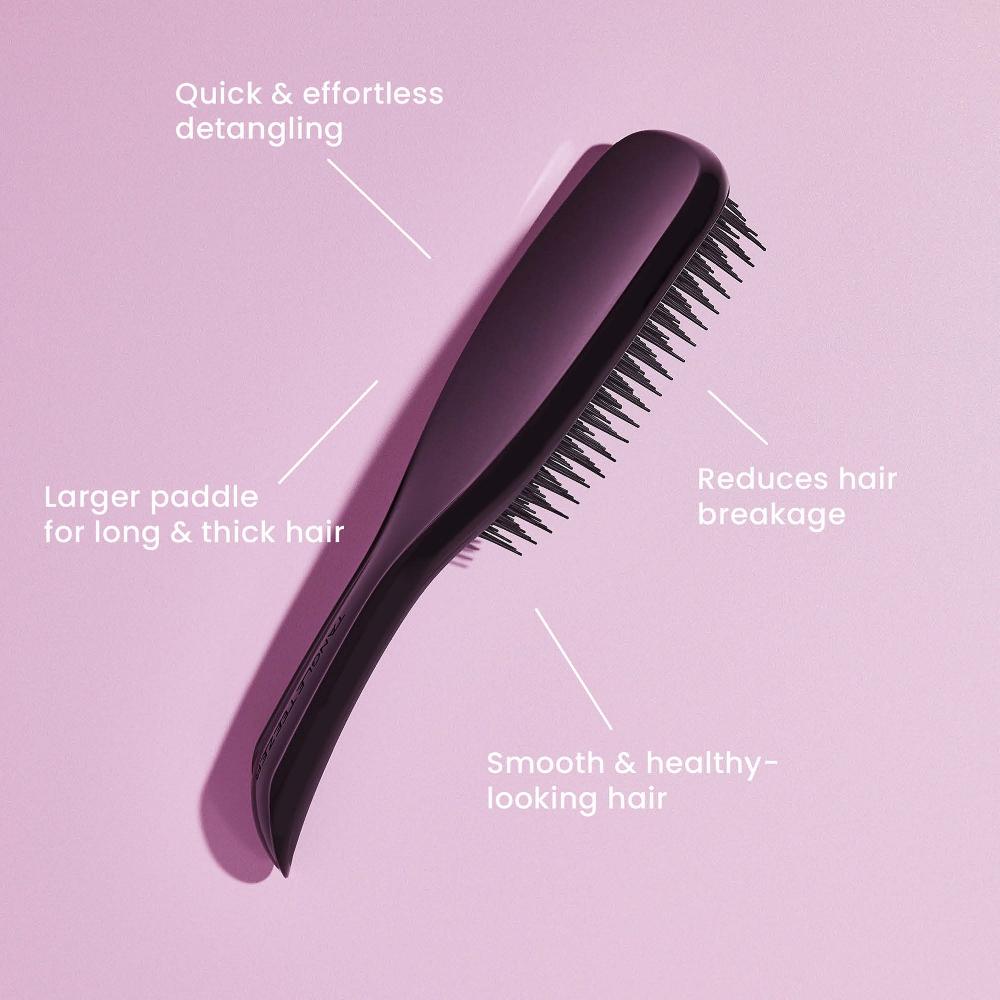 Lookfantastic Tangle Teezer The Ultimate Large Detangler Brush - Black Gloss