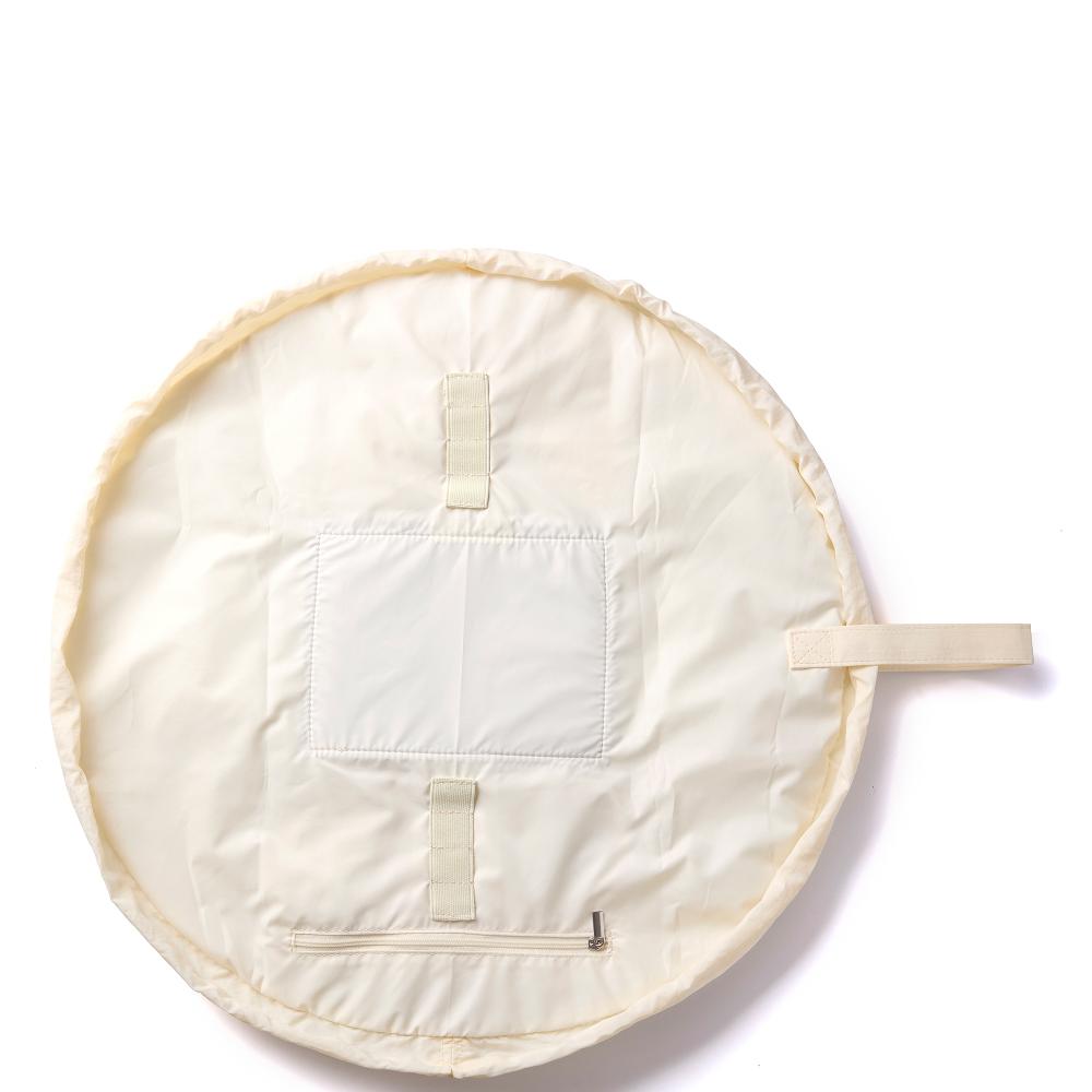 Lookfantastic The Flat Lay Co. Drawstring Makeup Bag In Vanilla Parachute