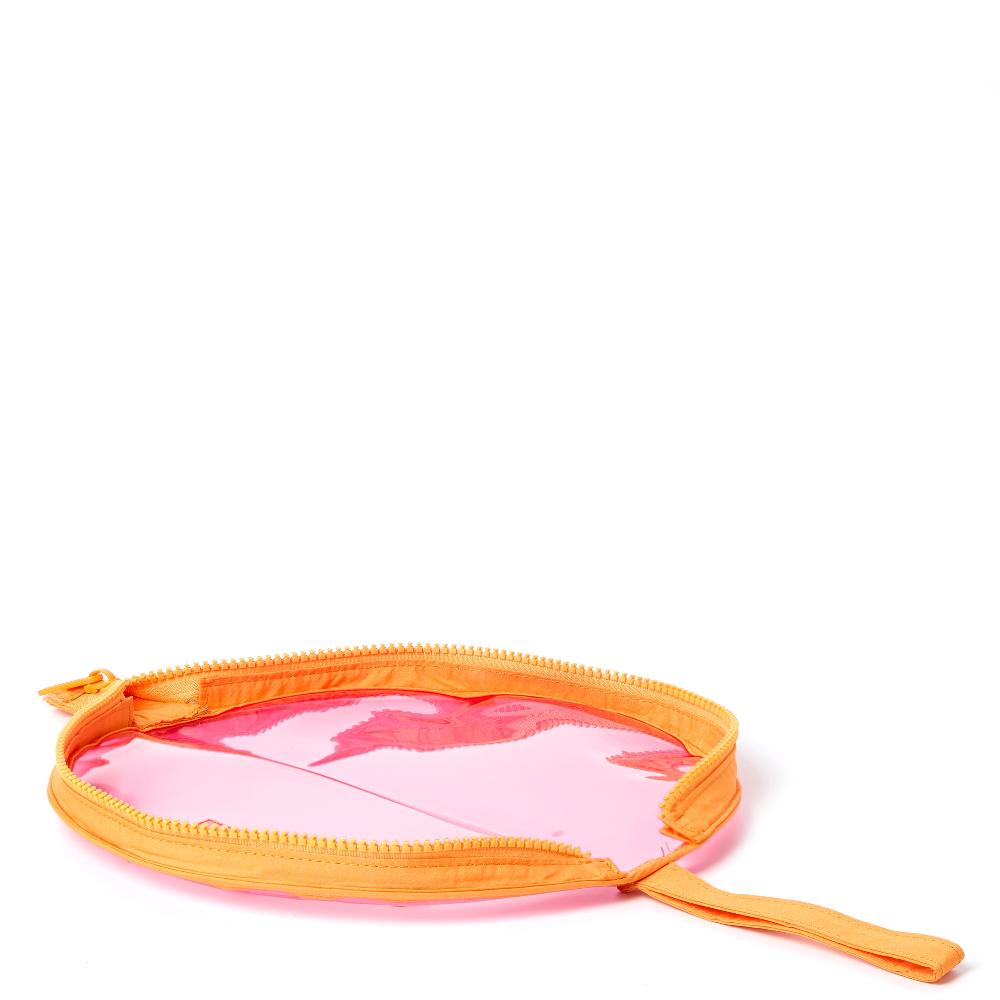 Lookfantastic The Flat Lay Co. Lunar Pouch In Orange And Pink