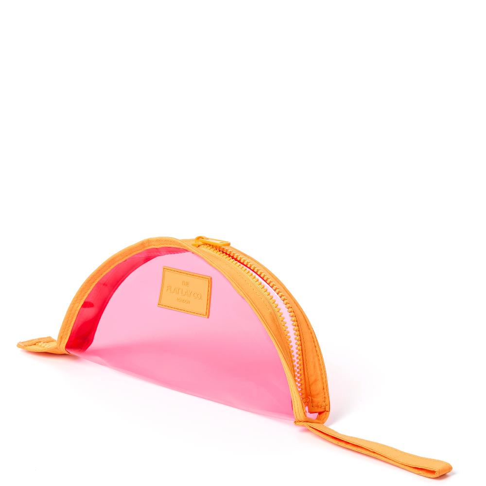 lookfantastic The Flat Lay Co. Lunar Pouch in Orange and Pink