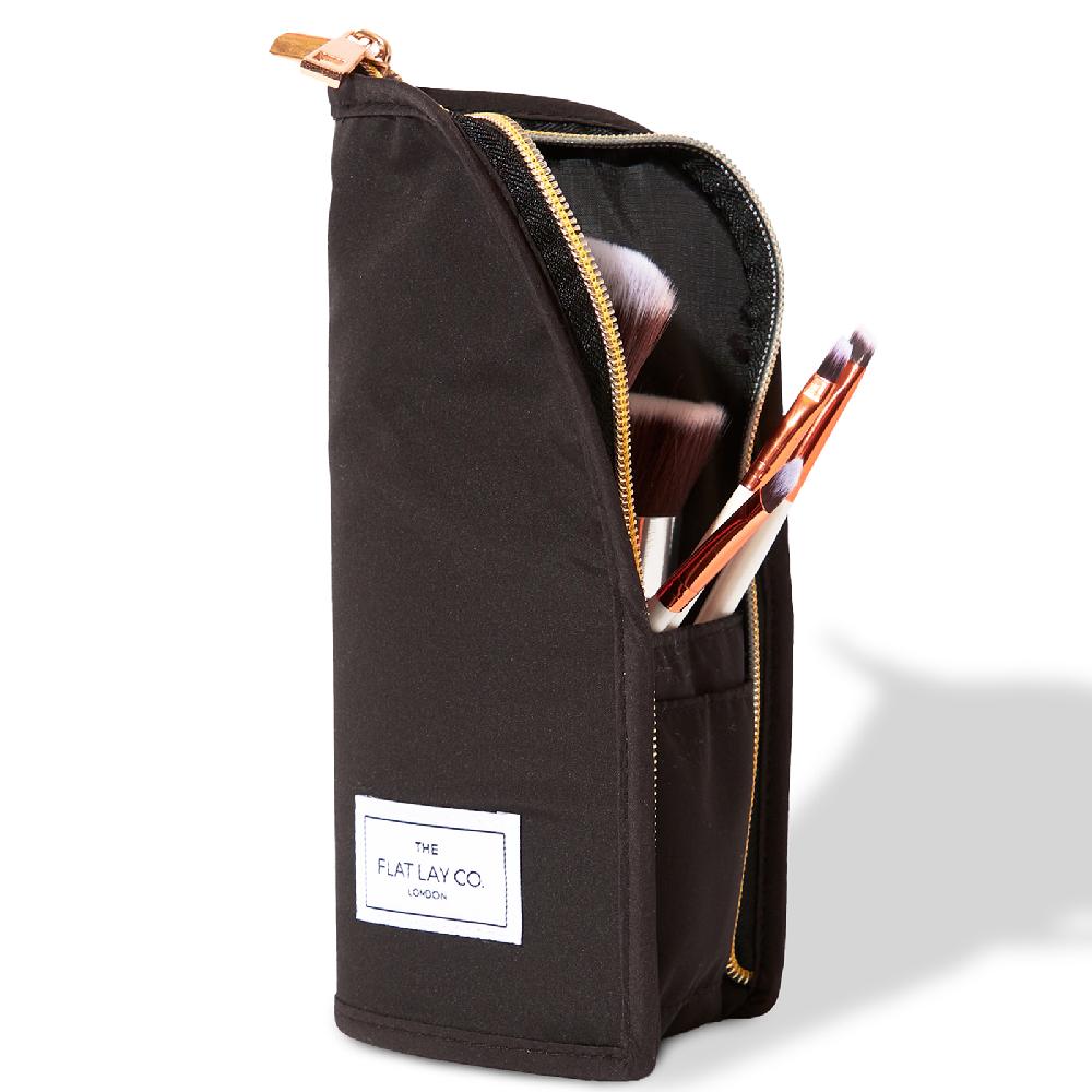 Lookfantastic The Flat Lay Co. Standing Brush Case - Classic Black