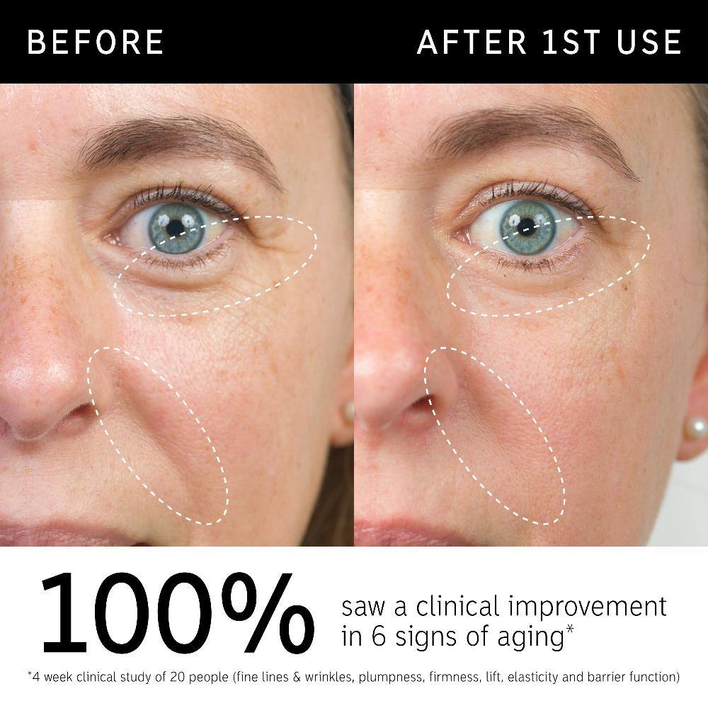 Lookfantastic The INKEY List Bio-Active Ceramide Reparierende Und Aufpolsternde Feuchtigkeitspflege 50 Ml