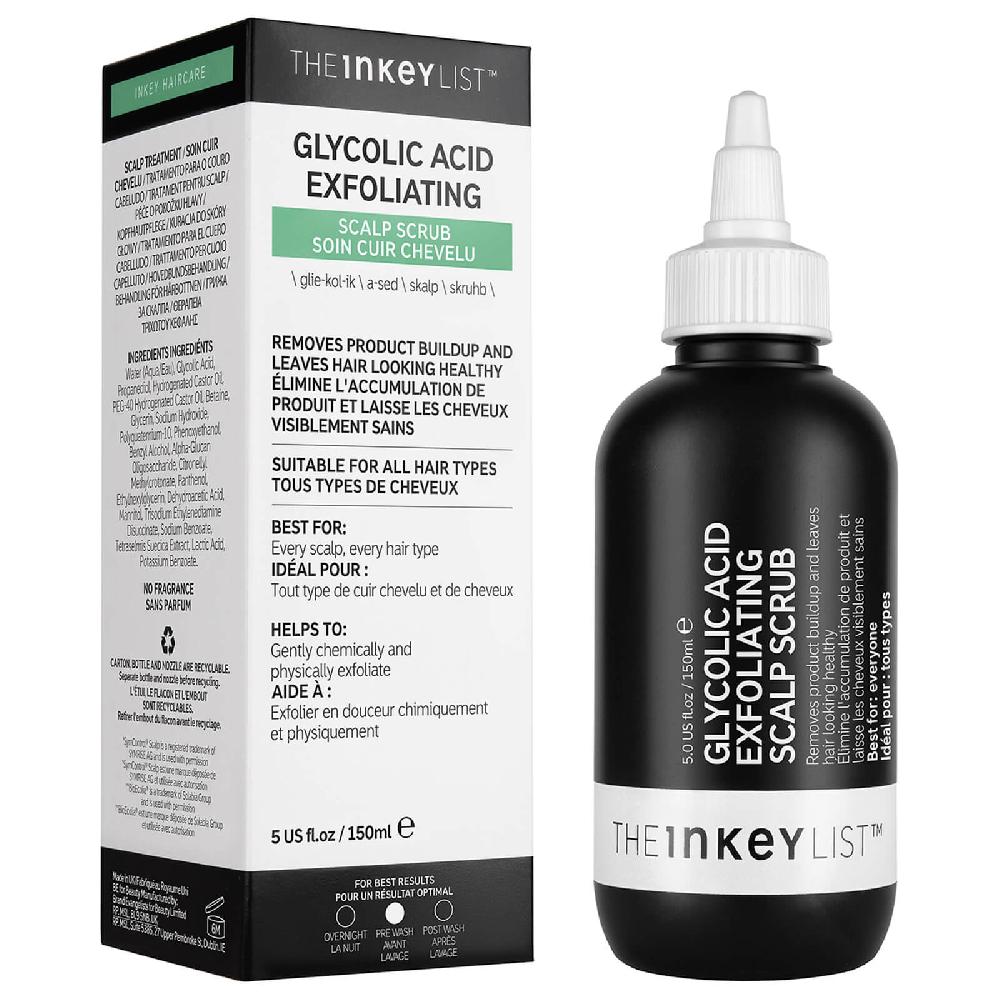 Lookfantastic The INKEY List Glycolic Acid Exfoliating Scalp Scrub 150ml