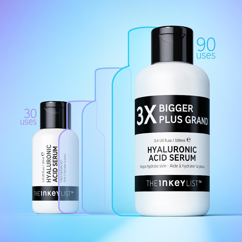 Lookfantastic The INKEY List Supersize Hyaluronsäure-Serum 100 Ml