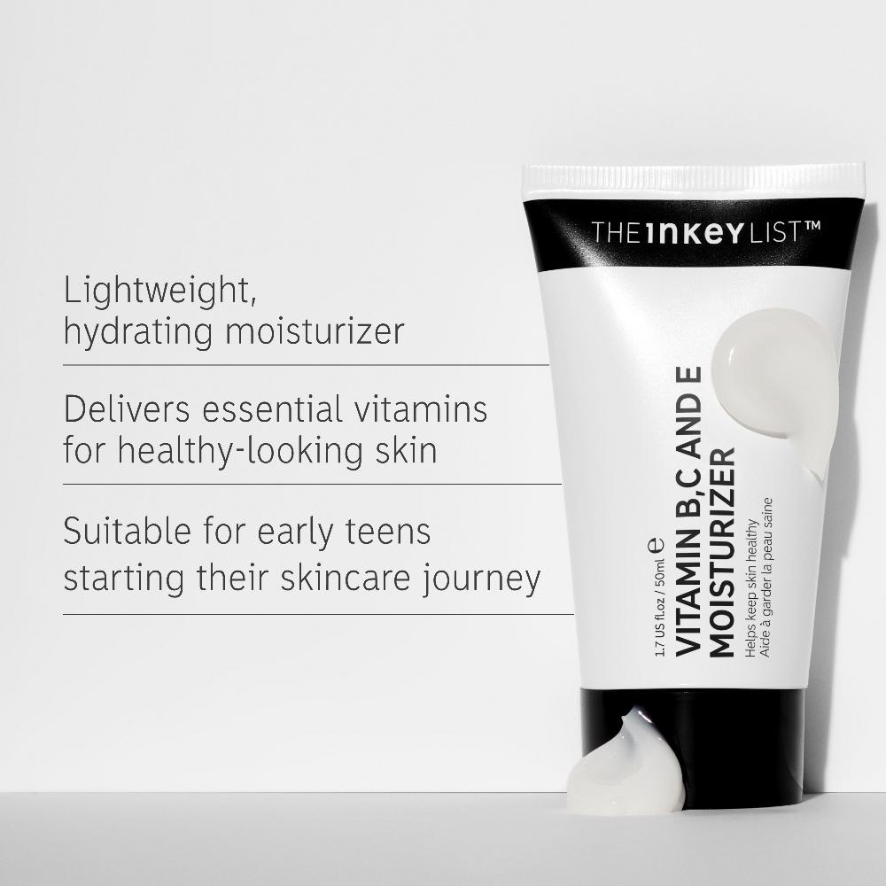 Lookfantastic The INKEY List Vitamin B C Und E Feuchtigkeitspflege 50 Ml