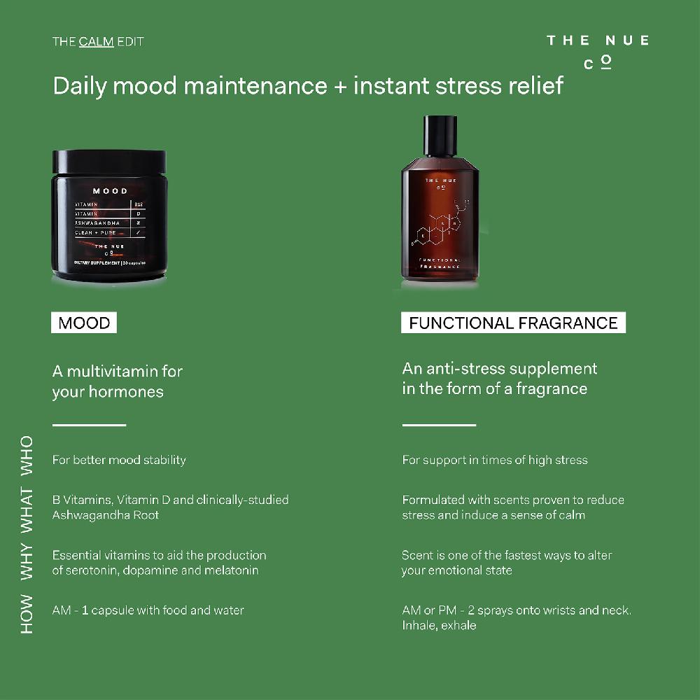 Lookfantastic The Nue Co. Functional Anti-Stress Fragrance Travel Spray 10ml