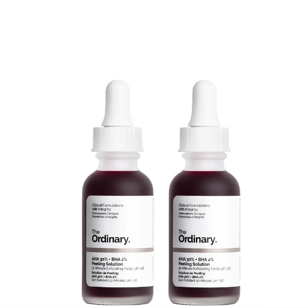 lookfantastic The Ordinary AHA 30% and BHA 2% Peeling Solution Duo