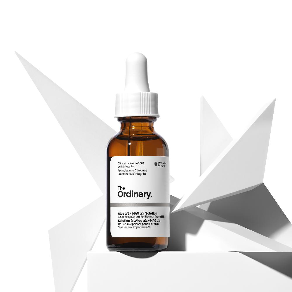 Lookfantastic The Ordinary Aloe 2% + NAG 2% Solution Serum 30 Ml