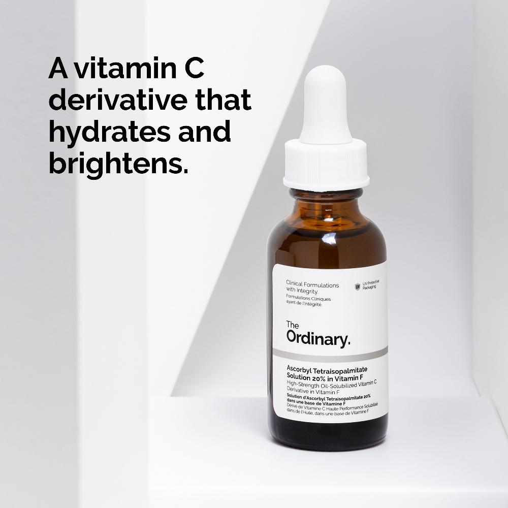 Lookfantastic The Ordinary Ascorbyl Tetraisopalmitate Solution 20% In Vitamin F 30 Ml