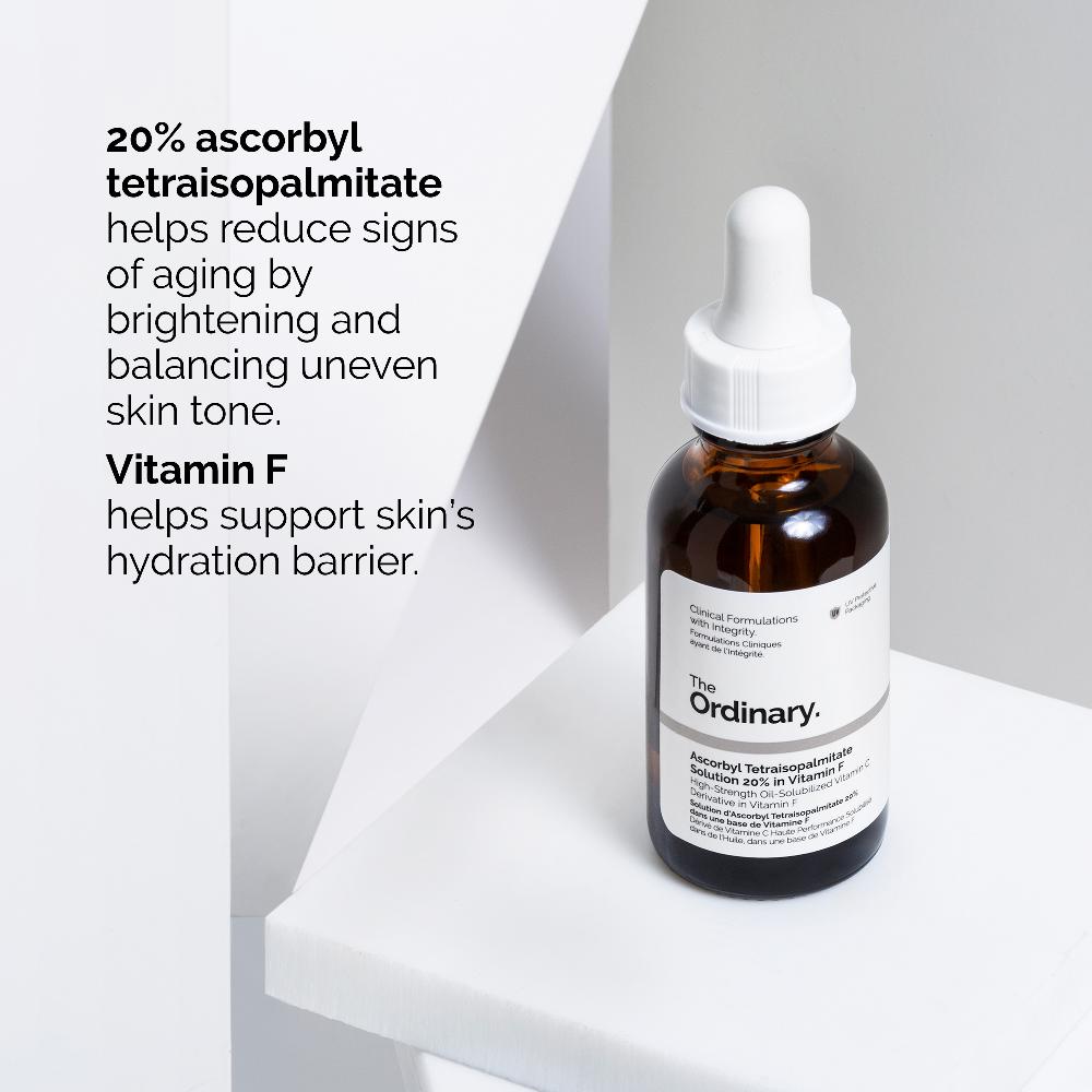 Lookfantastic The Ordinary Ascorbyl Tetraisopalmitate Solution 20% In Vitamin F 30 Ml