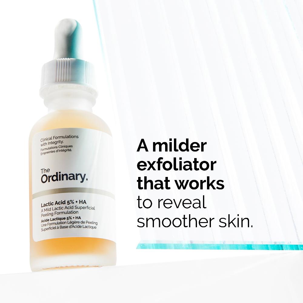 Lookfantastic The Ordinary Lactic Acid 5 % + HA 2 % Superficial Peeling Formulation 30 Ml