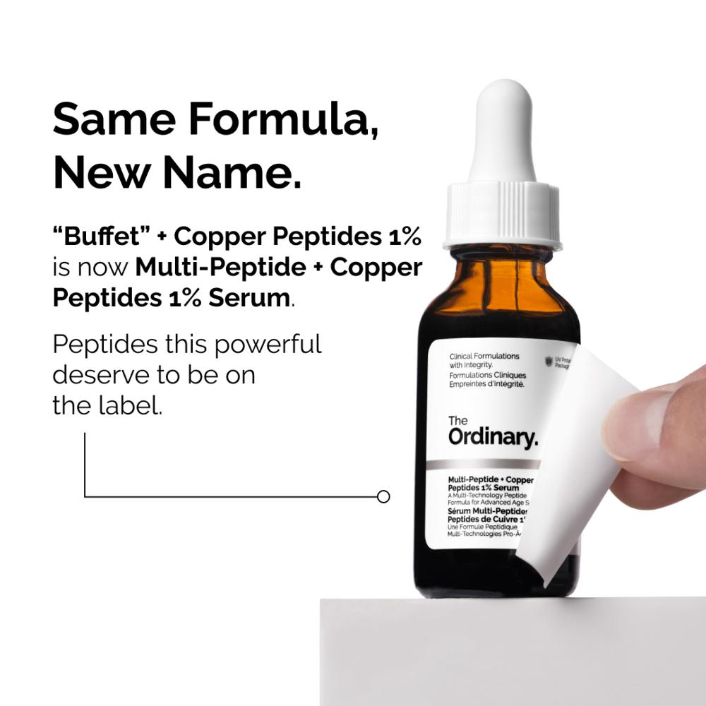 Lookfantastic The Ordinary Multi-Peptide + Copper Peptides 1% Serum 30 Ml