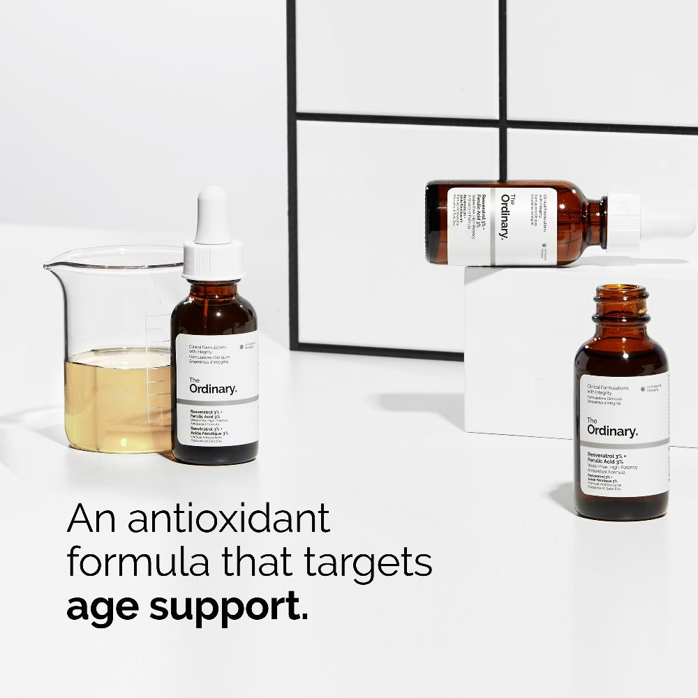 Lookfantastic The Ordinary Resveratrol Serum 3 % + Ferulic Acid 3 %