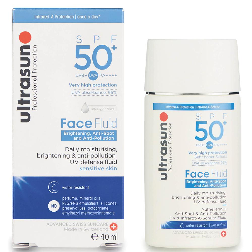 lookfantastic Ultrasun SPF 50+ Anti-Pollution Face Fluid 40 ml