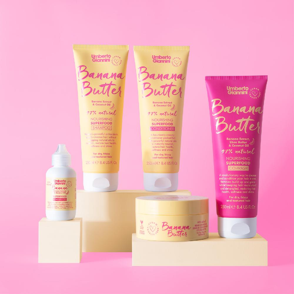 Lookfantastic Umberto Giannini Banana Butter Leave-In-Conditioner 200g