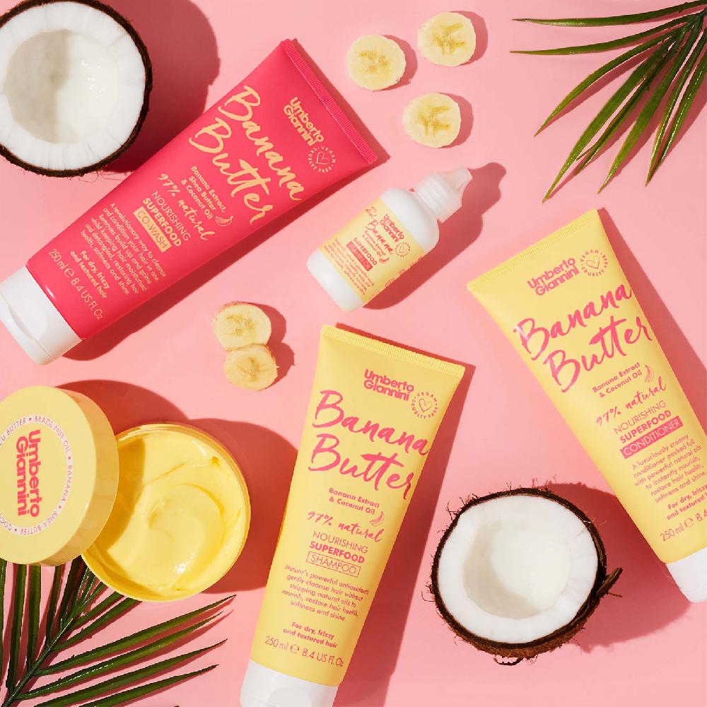 Lookfantastic Umberto Giannini Banana Butter Leave-In-Conditioner 200g
