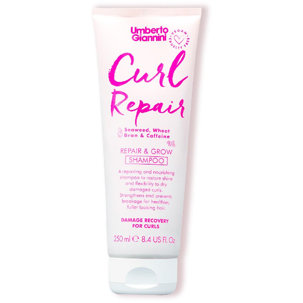 lookfantastic Umberto Giannini Curl Repair and Grow Shampoo 250 ml