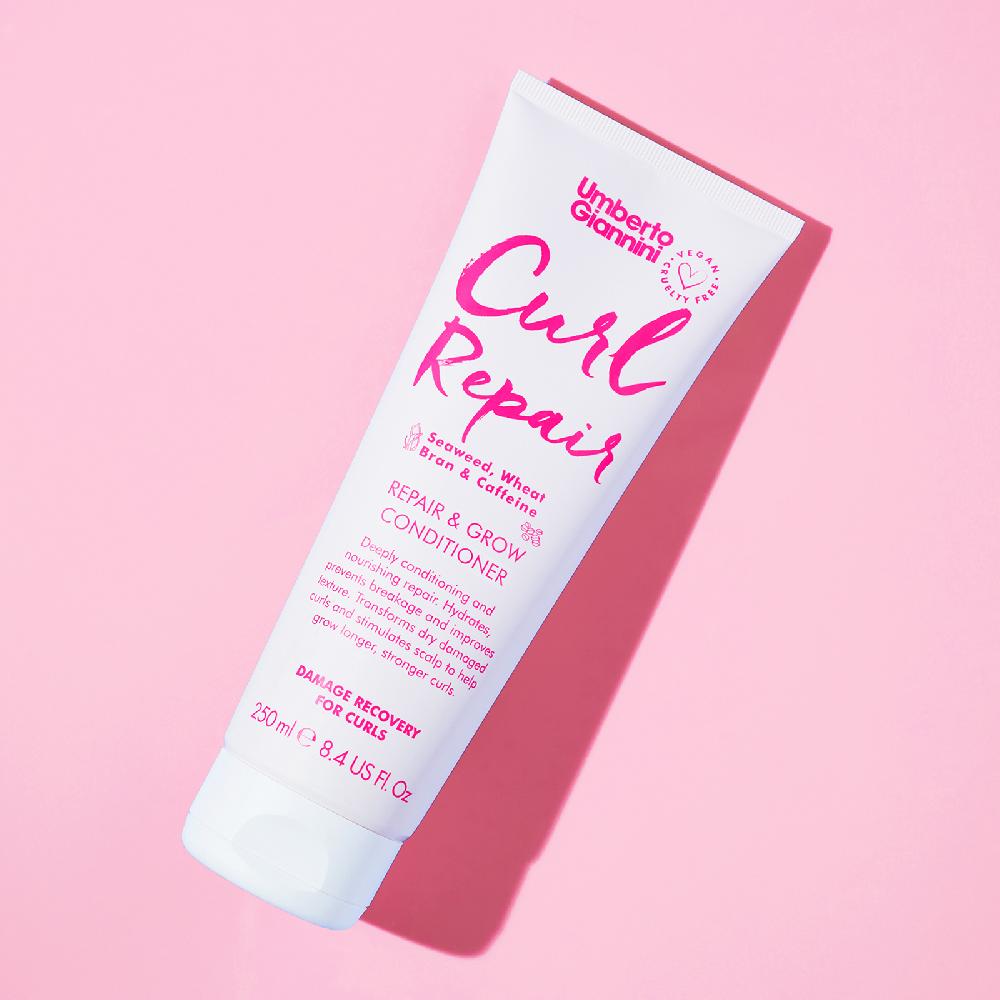 Lookfantastic Umberto Giannini Curl Repair And Grow Spülung 250 Ml