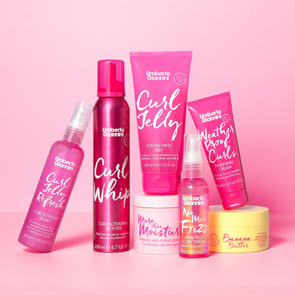 Lookfantastic Umberto Giannini Curl Whip Curl Activating Mousse 200ml