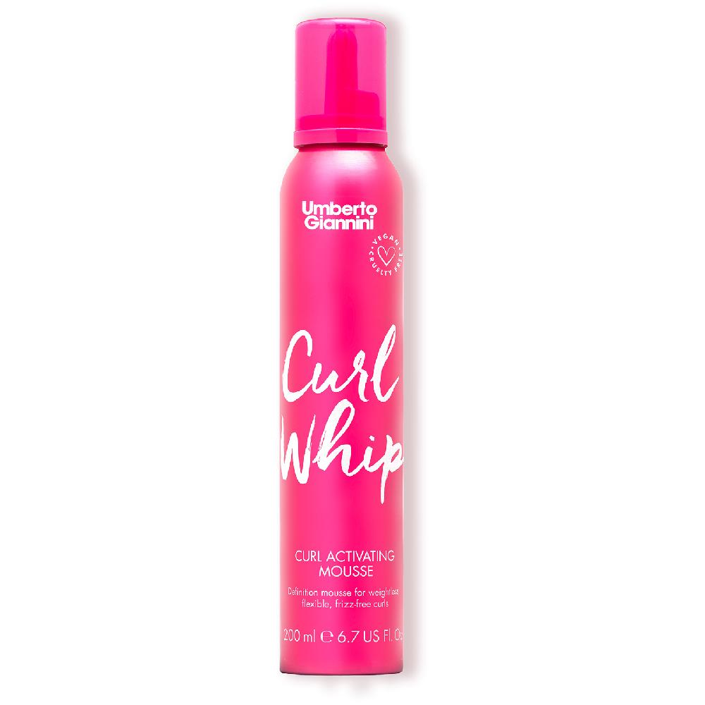 lookfantastic Umberto Giannini Curl Whip Curl Activating Mousse 200ml