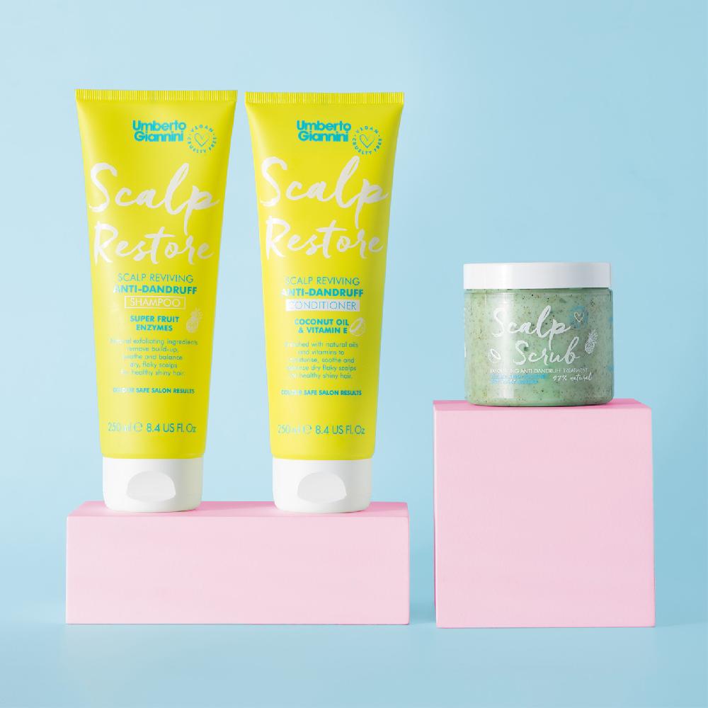 Lookfantastic Umberto Giannini Scalp Restore Scalp Revitalisierendes Anti-Schuppen-Shampoo 250 Ml