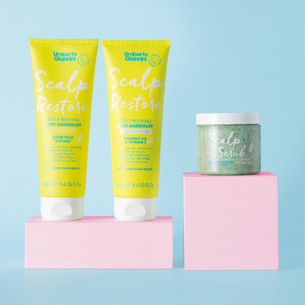 Lookfantastic Umberto Giannini Scalp Restore Scalp Revitalisierende Anti-Schuppen-Spülung 250 Ml