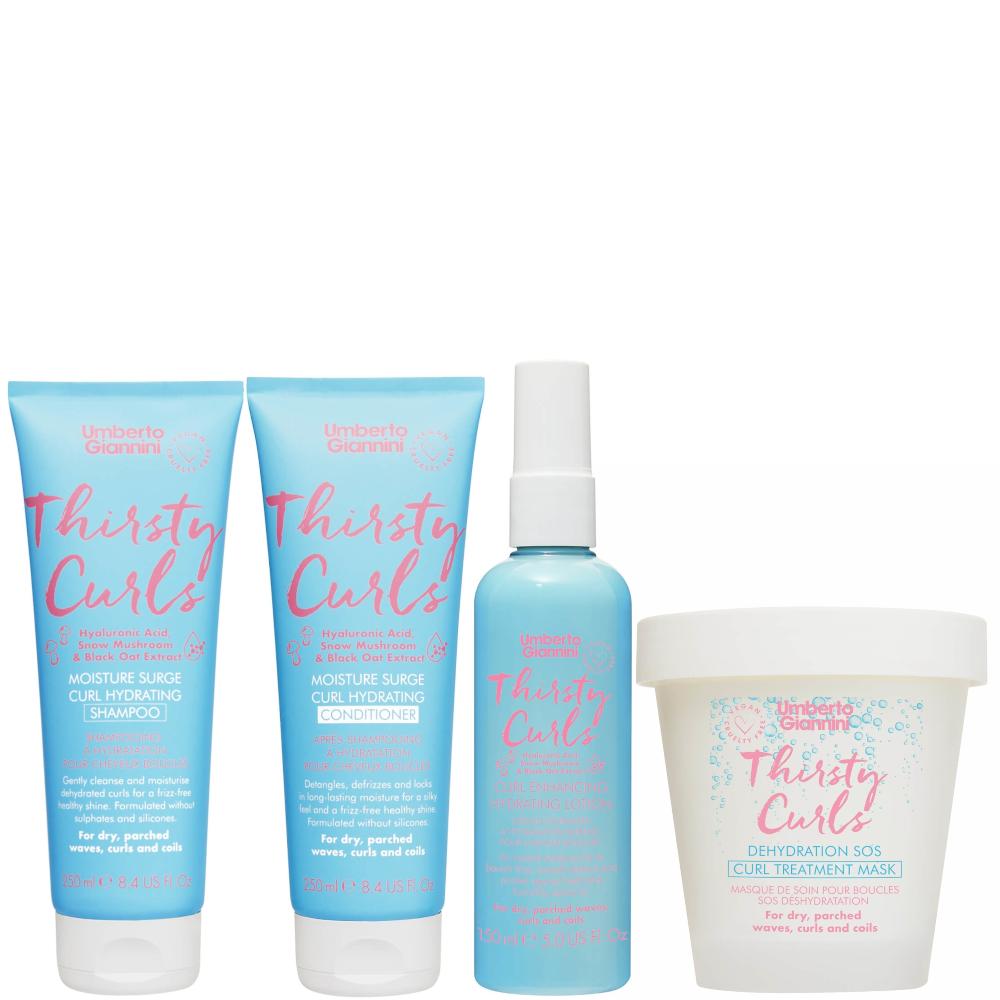 lookfantastic Umberto Giannini Thirsty Curls Hydration Bundle