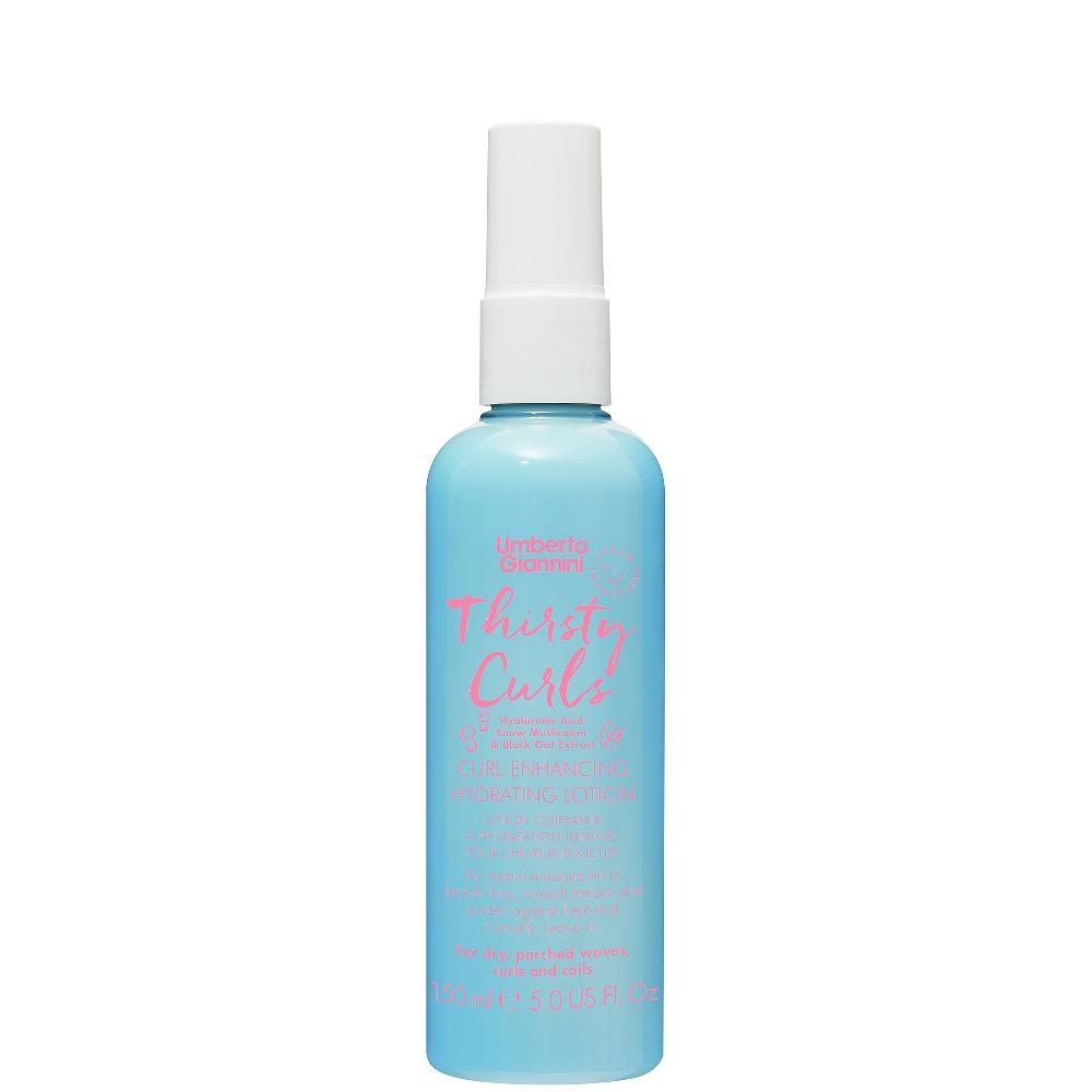 lookfantastic Umberto Giannini Thirsty Curls Lockenverstärkende feuchtigkeitsspendende Lotion 150 ml