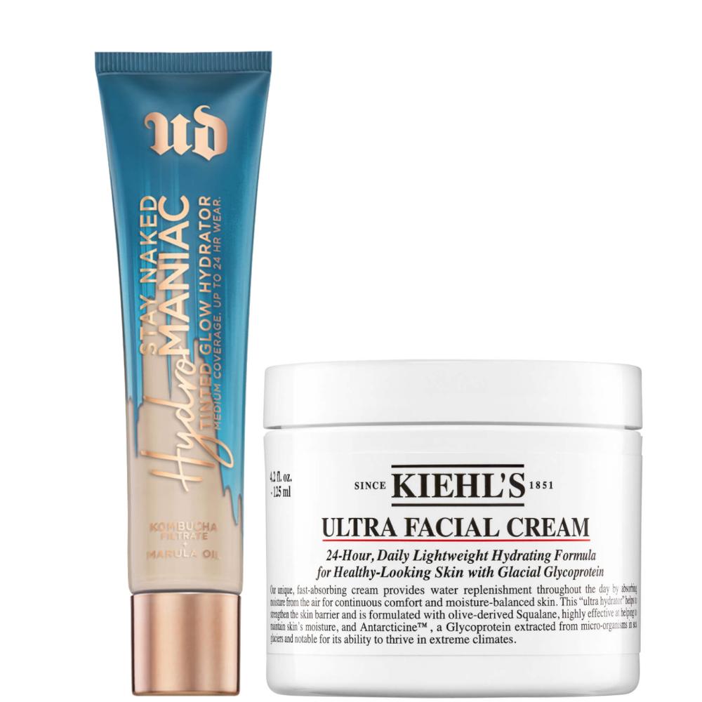 lookfantastic Urban Decay Hydromaniac Tinted Glow x Kiehl's Ultra Facial Cream 125 ml Bundle (verschiedene Farbtöne)