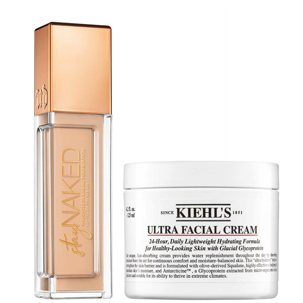 lookfantastic Urban Decay Stay Naked Foundation x Kiehl's Ultra Facial Cream 125 ml Bundle