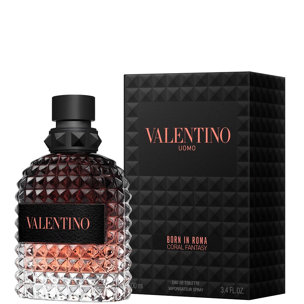 Lookfantastic Valentino Born In Roma Uomo Coral Eau De Toilette For Him 100ml