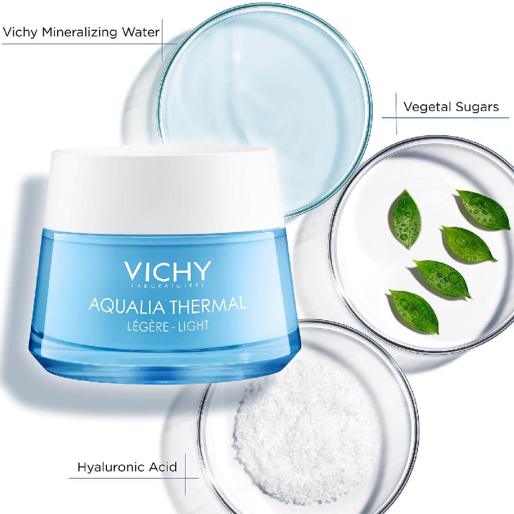 Lookfantastic VICHY Aqualia Thermal Light Hydratisierende Feuchtigkeitspflege 50 Ml