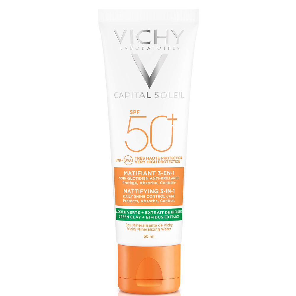 lookfantastic Vichy Capital Soleil Mattifying 3-in-1 LSF 50+ 50 ml