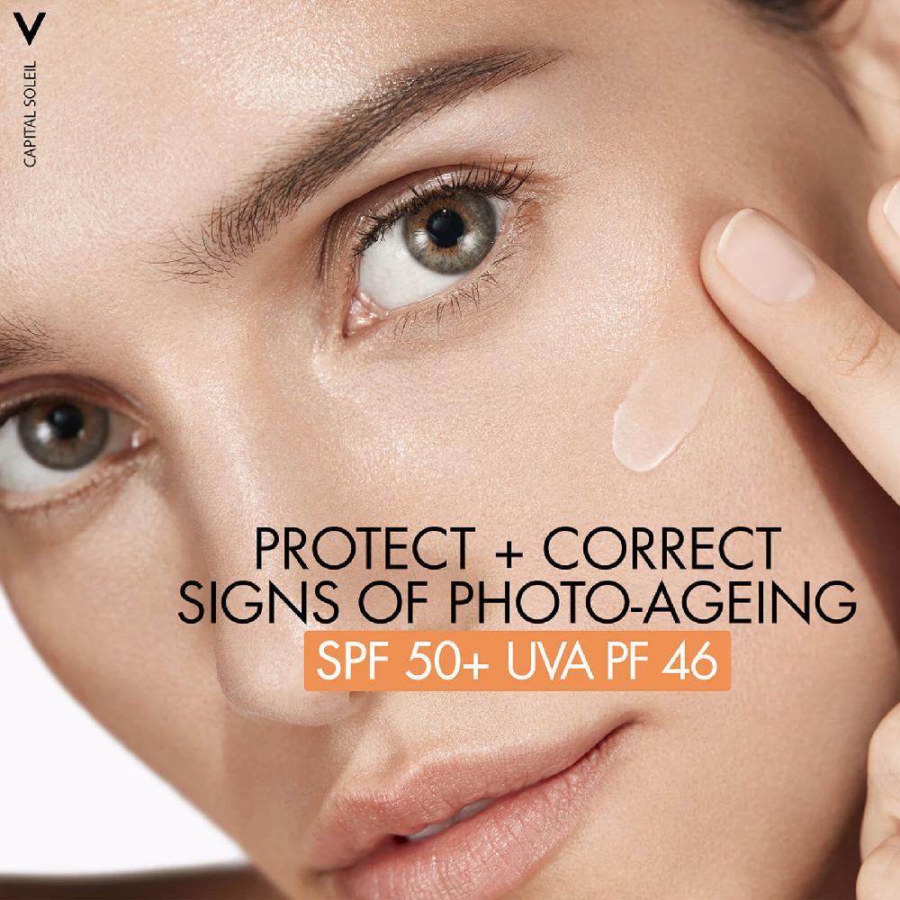 Lookfantastic VICHY Capital Soleil UV Age Daily SPF 50+ Invisible Sun Cream With Niacinamide 40ml