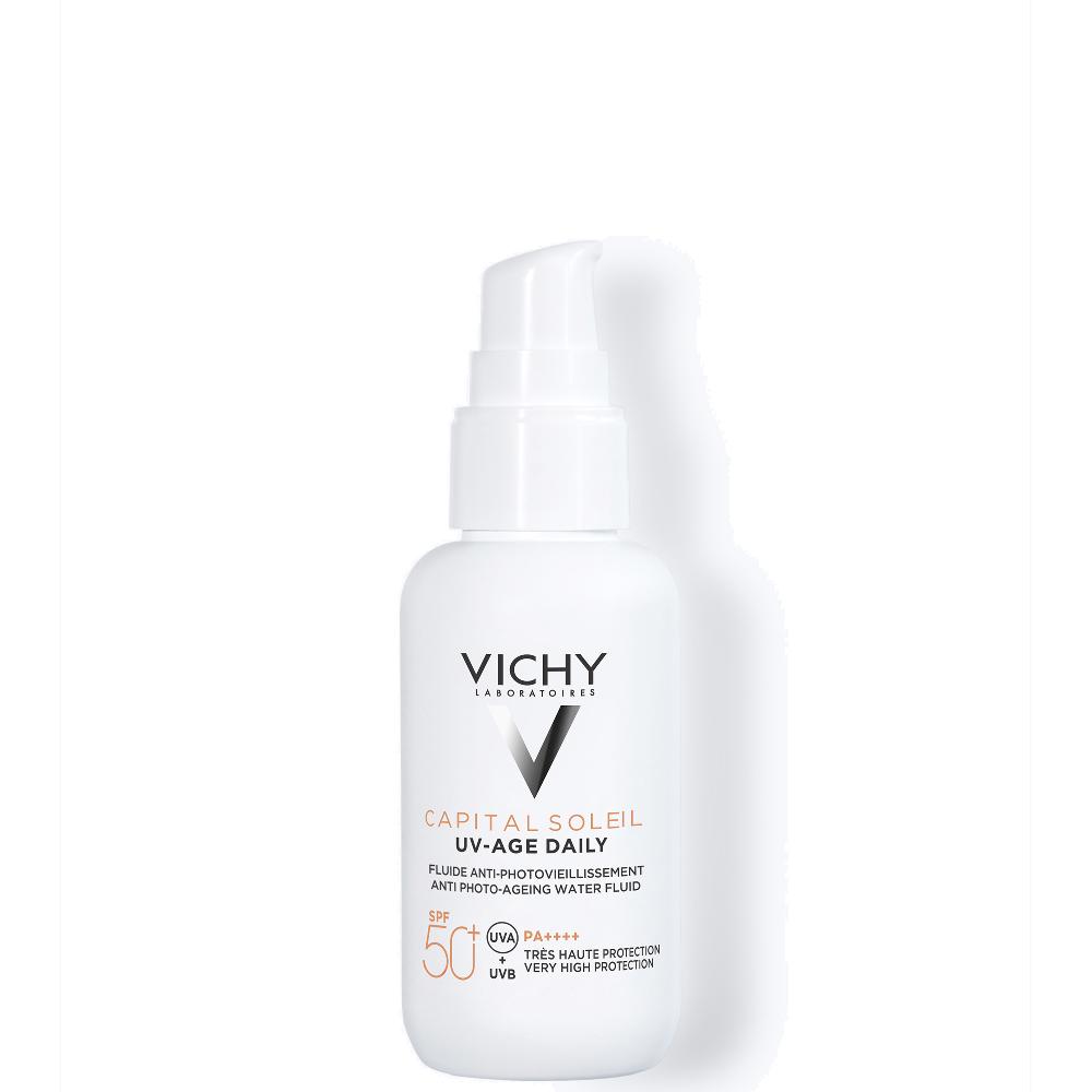lookfantastic VICHY Capital Soleil UV Age Daily SPF 50+ Invisible Sun Cream with Niacinamide 40ml