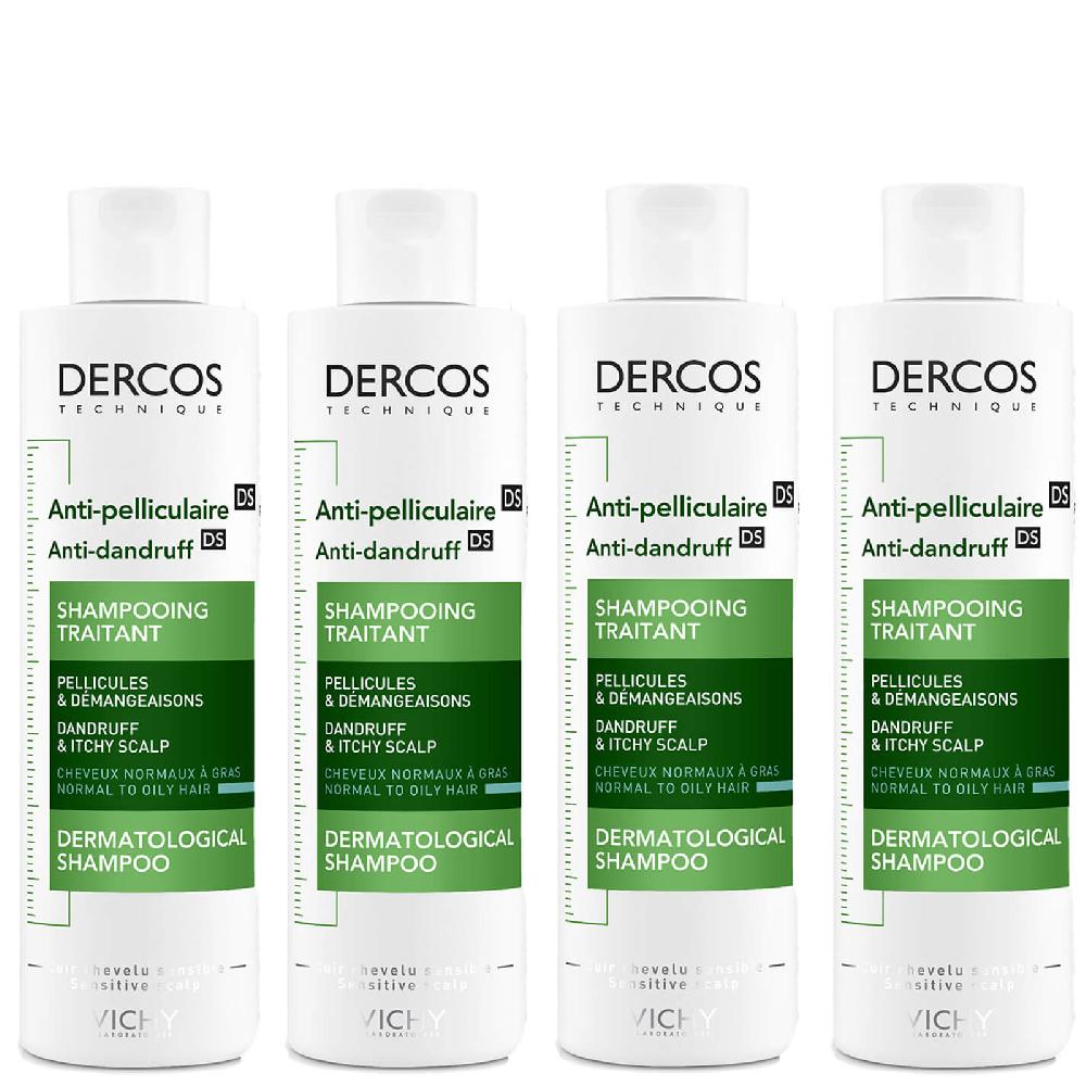lookfantastic VICHY Dercos Anti-Dandruff Oily Hair Bundle