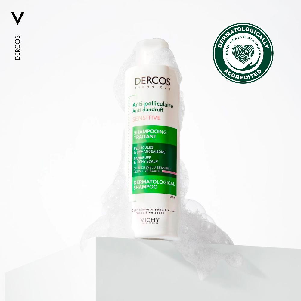 Lookfantastic VICHY Dercos Anti Schuppen-Shampoo Für Empfindliche Kopfhaut 200 Ml