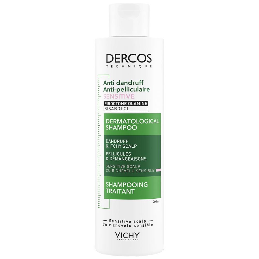 lookfantastic VICHY Dercos Anti Schuppen-Shampoo für empfindliche Kopfhaut 200 ml