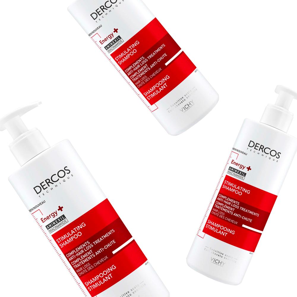 Lookfantastic VICHY Dercos Energising Shampoo 400 Ml
