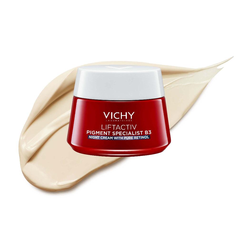 Lookfantastic Vichy Liftactiv B3 Farbkorrigierende Nachtcreme Mit Reinem Retinol 50 Ml