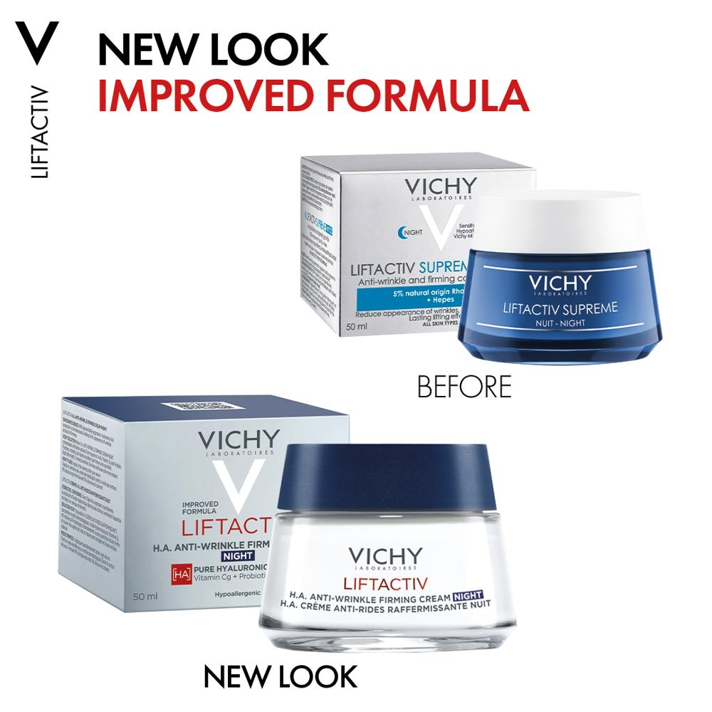 Lookfantastic VICHY LiftActiv Straffende Feuchtigkeitspflege Gegen Falten Für Die Nacht 50 Ml