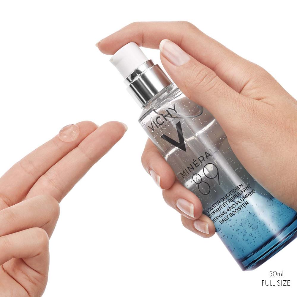 Lookfantastic Vichy Mineral 89 Hyaluronic Acid Daily Hydration Kit: Serum Moisturiser And SPF50
