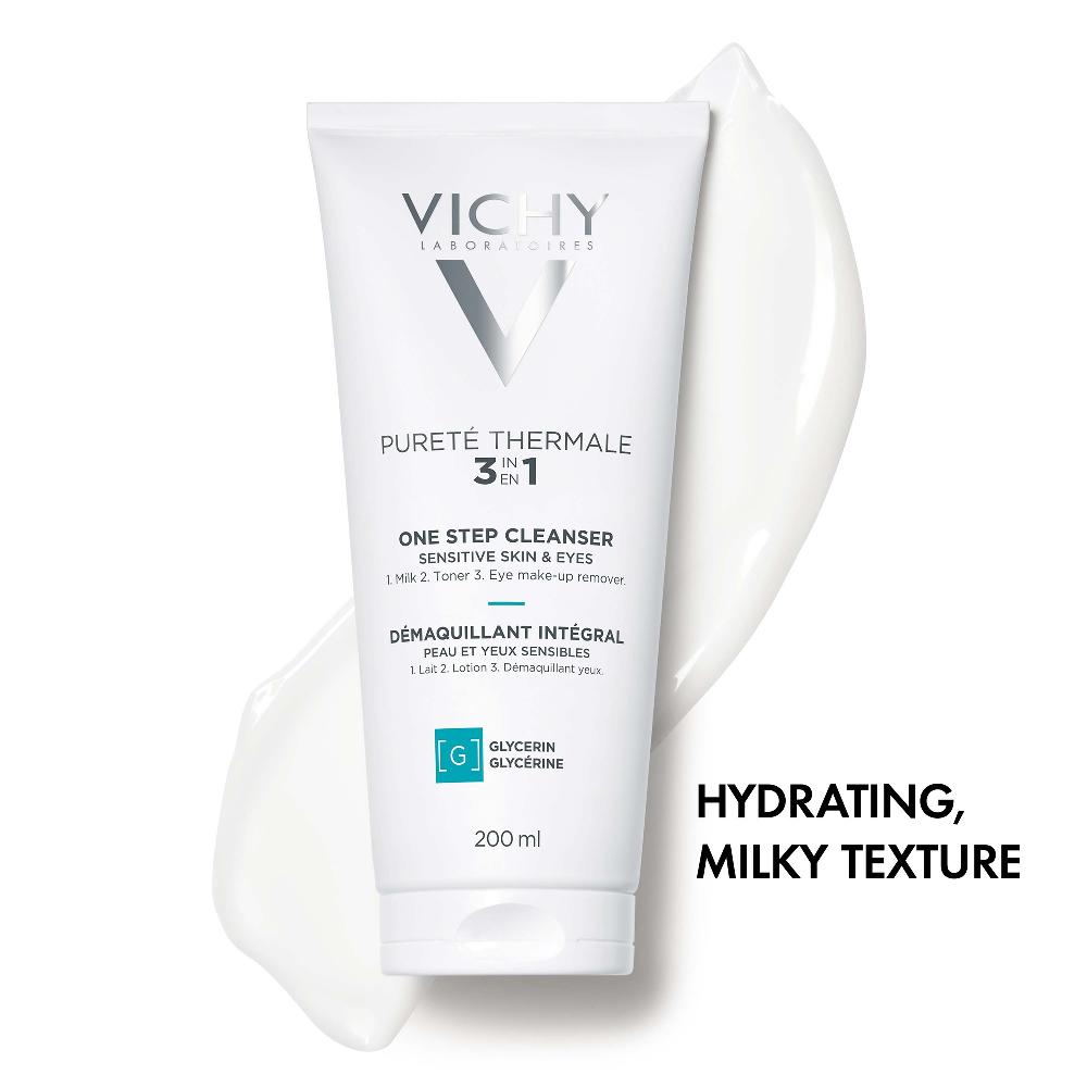 Lookfantastic VICHY Pureté Thermale 3-in-1 One Step Gesichtsreinigung 200 Ml
