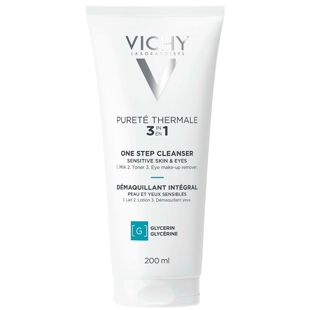 lookfantastic VICHY Pureté Thermale 3-in-1 One Step Gesichtsreinigung 200 ml
