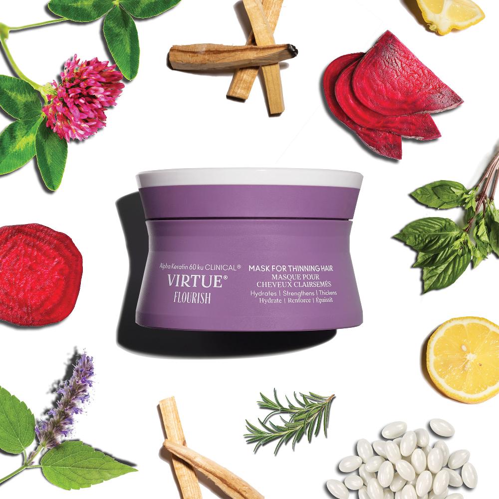 Lookfantastic VIRTUE Labs Flourish Maske Für Dünner Werdendes Haar 150 ml
