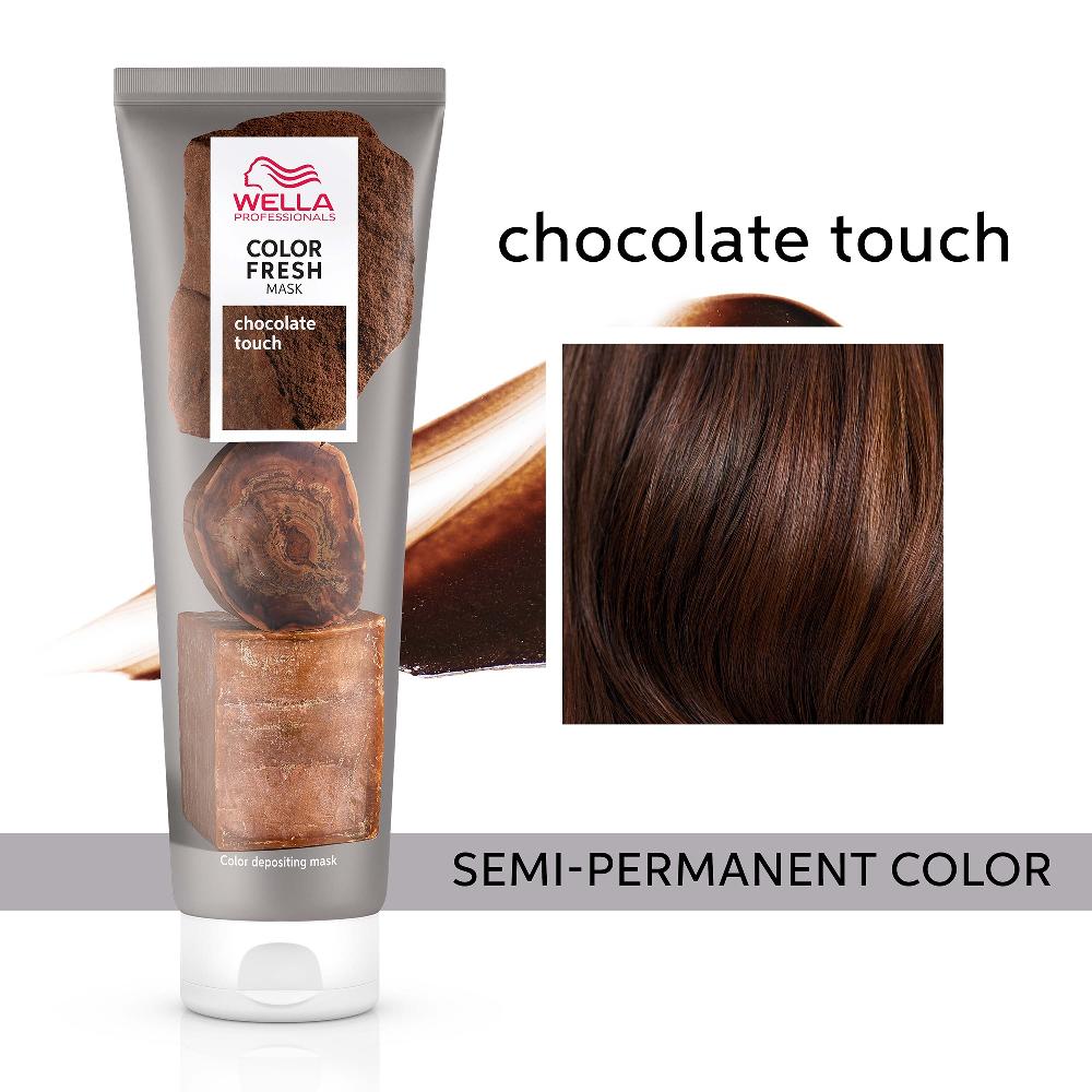 Lookfantastic Wella Professionals Care Color Fresh Semi-permanente Farbmaske - Chocolate Touch 150 Ml