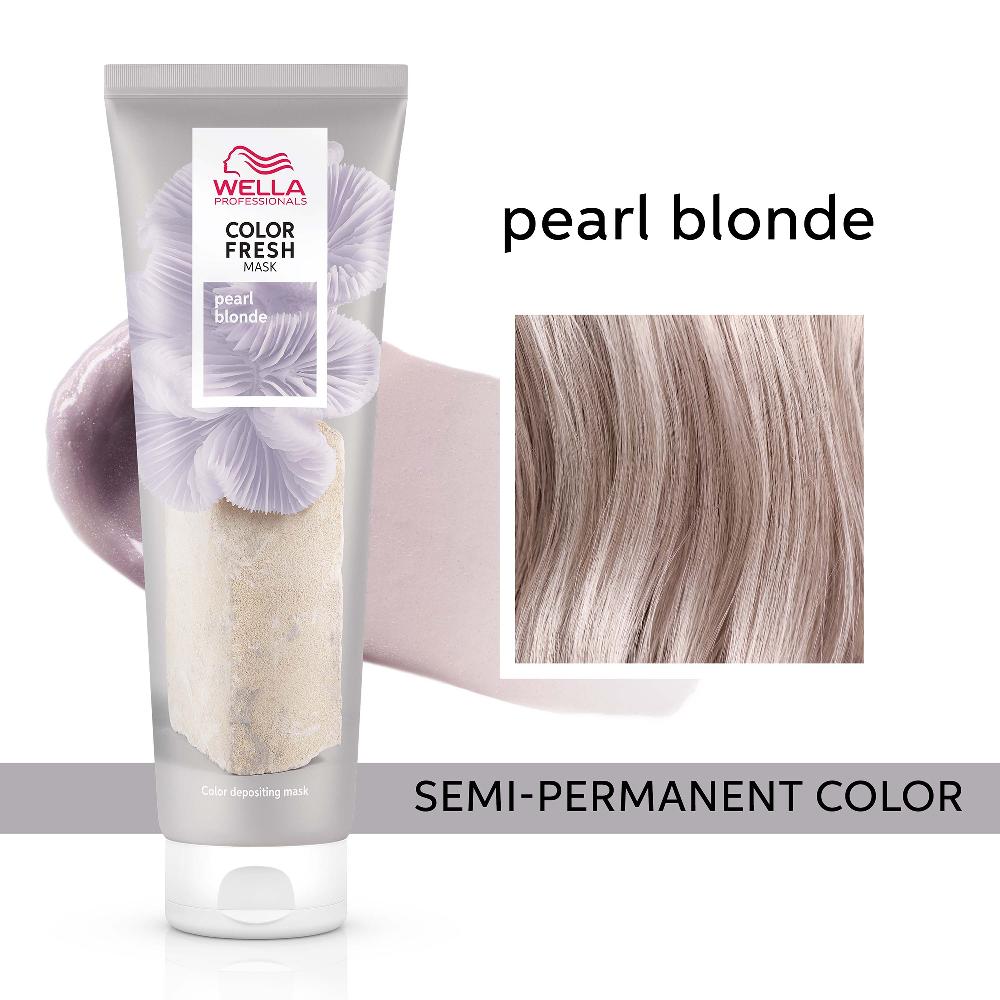 Lookfantastic Wella Professionals Care Color Fresh Semi-Permanent Colour Mask - Pearl Blonde 150ml