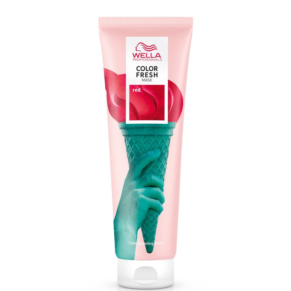 lookfantastic Wella Professionals Care Color Fresh Semi-Permanent Farbmaske - Rot 150 ml