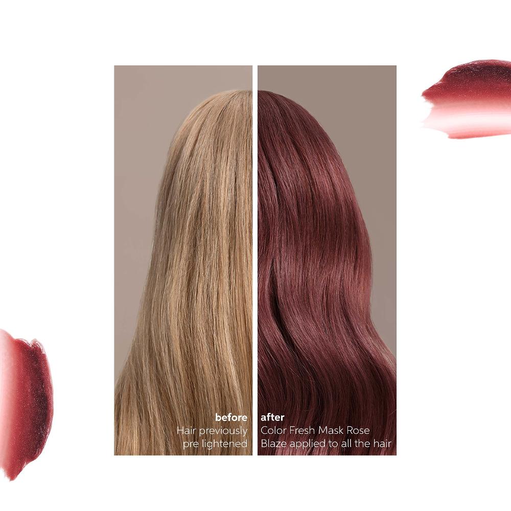 Lookfantastic Wella Professionals Care Color Fresh Semi-Permanent Farbmaske - Rose Blaze 150 Ml