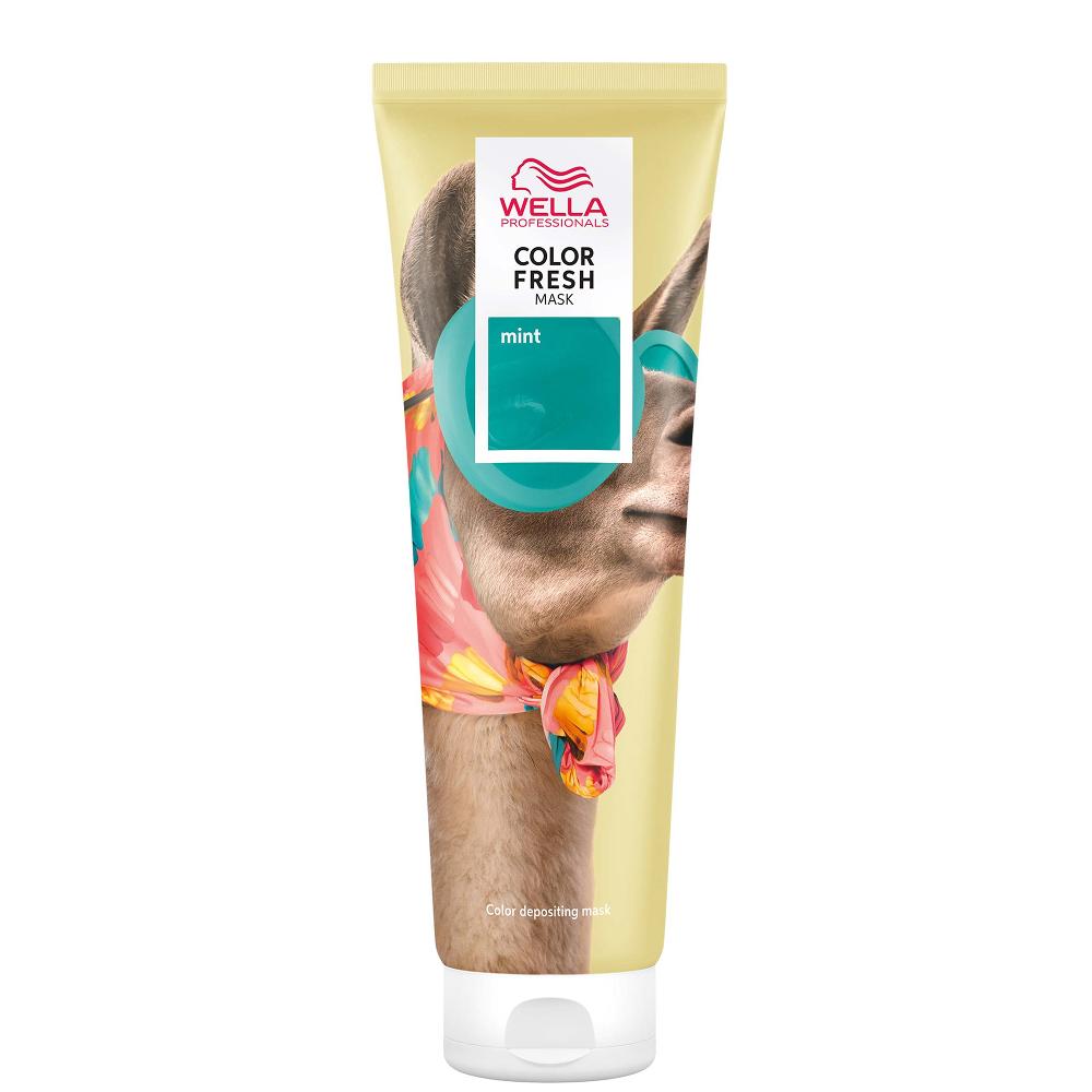 lookfantastic Wella Professionals Care Color Fresh Semi-Permanent Farbmaske - Mint 150 ml